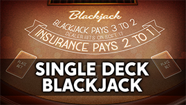 Single Deck Blackjack